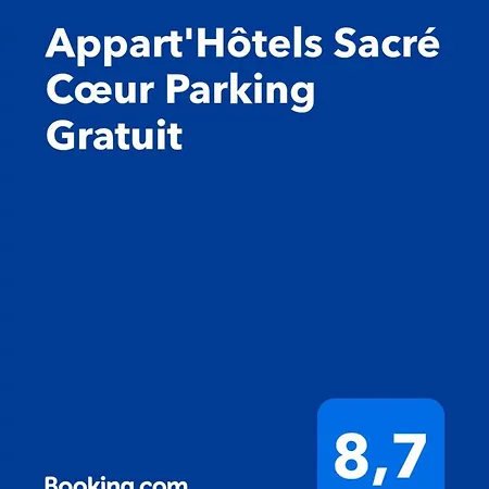 Apparemment Sacre Coeur Parking Gratuit Apartment *
